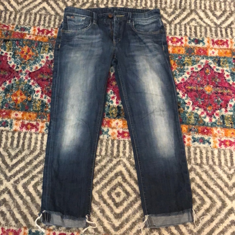 Joes Best Friend fitted blue jeans
